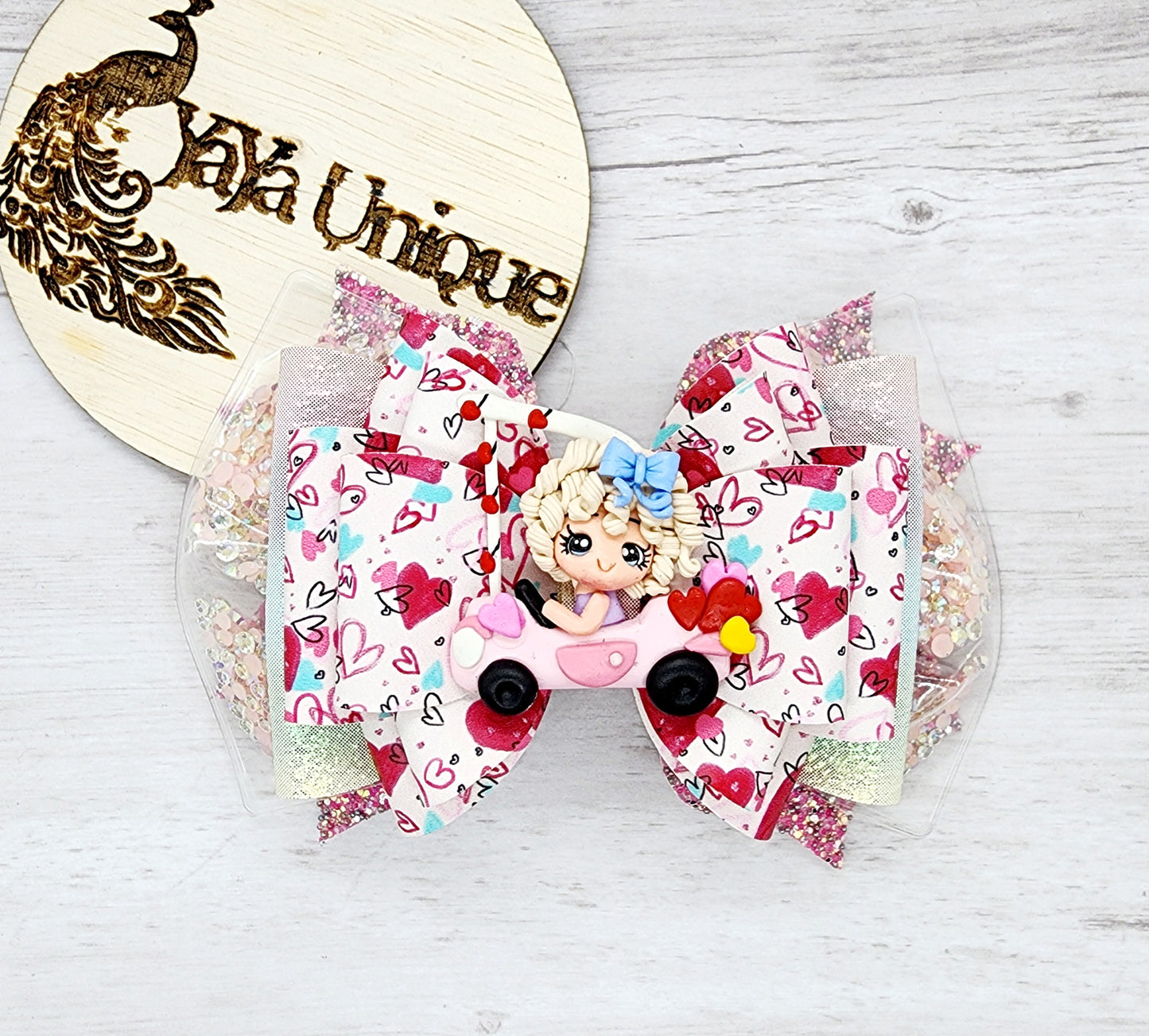 Valentine Car Bow