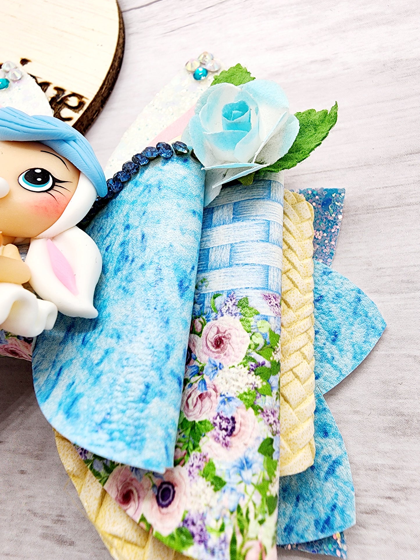 Easter Bunny Girl Bow