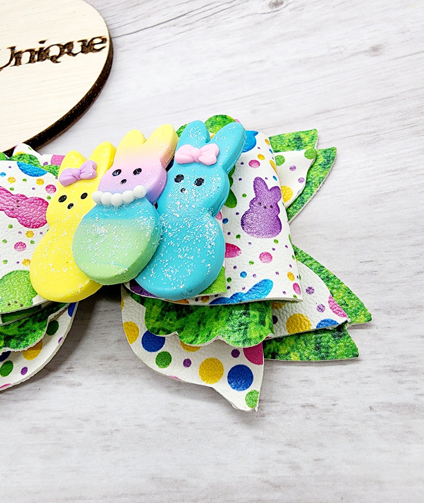 Easter Peeps Hair Bow