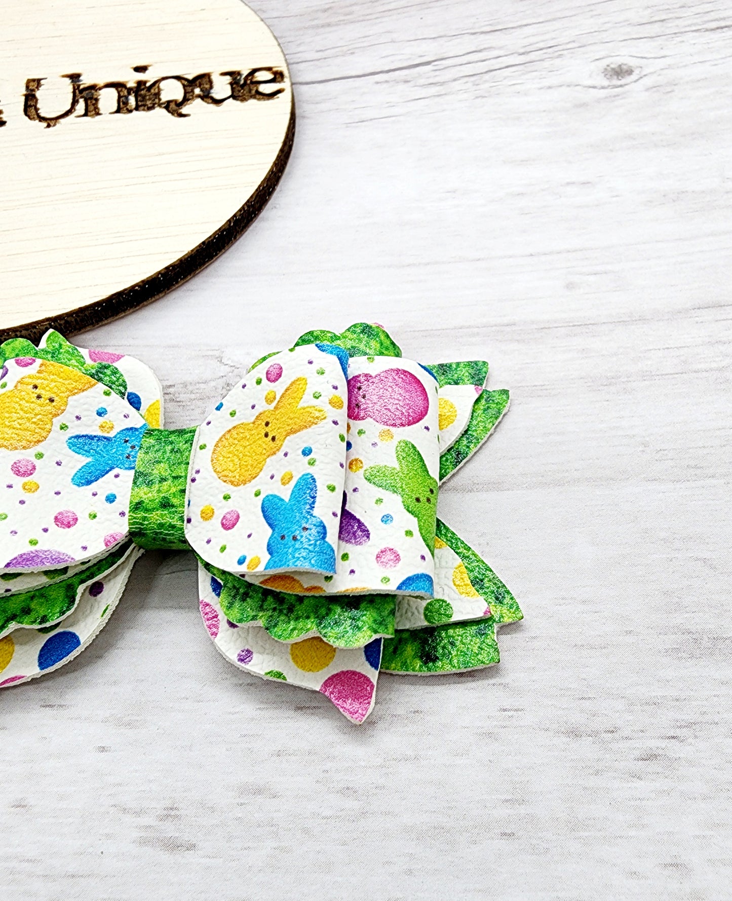 Easter Peeps Hair Bow