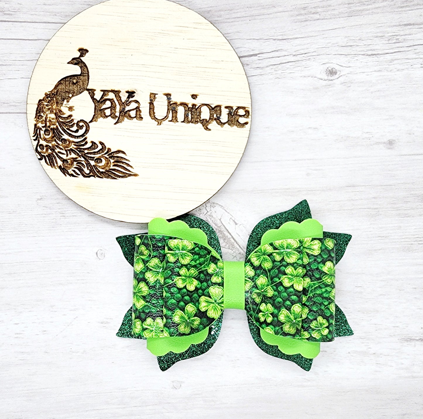 Lucky You St. Patrick's Day Hair Bow