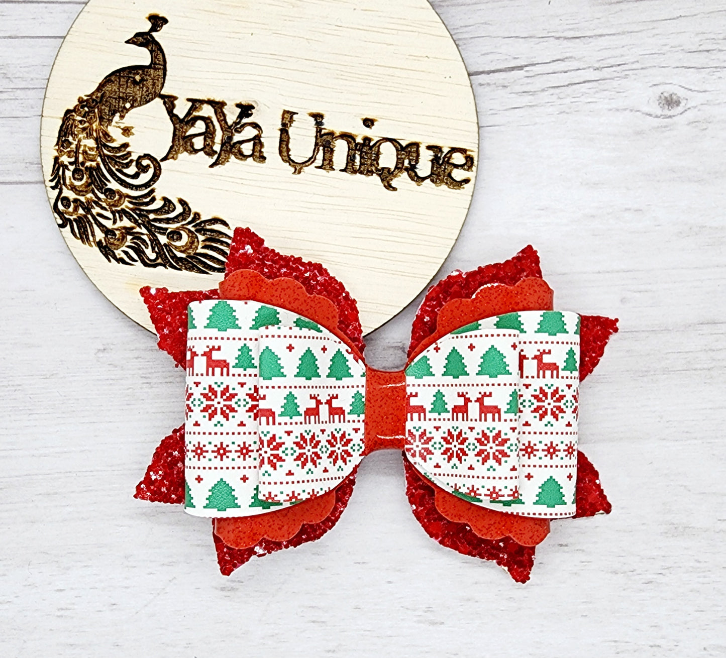 Christmas Sweater Bow