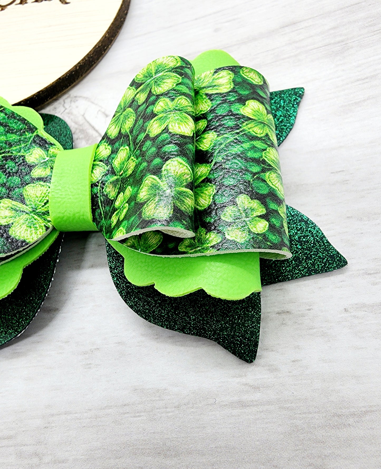 Lucky You St. Patrick's Day Hair Bow