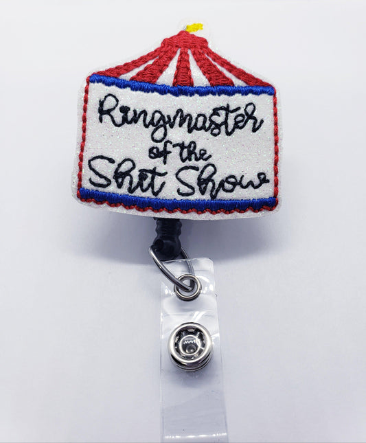 Ringmaster Badge Reel - YaYa Unique