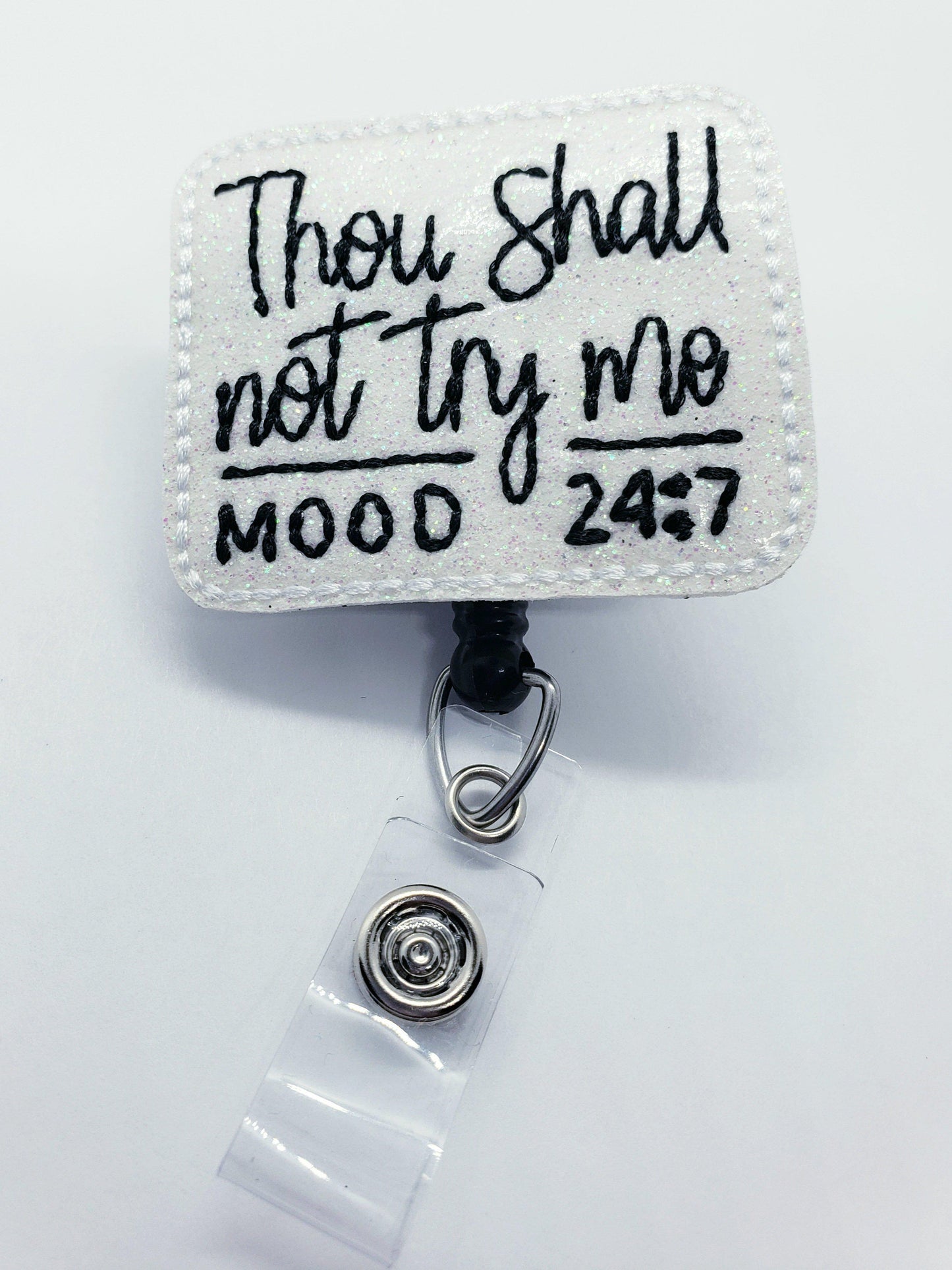 Thou Shall Not Try Me Badge Reel - YaYa Unique